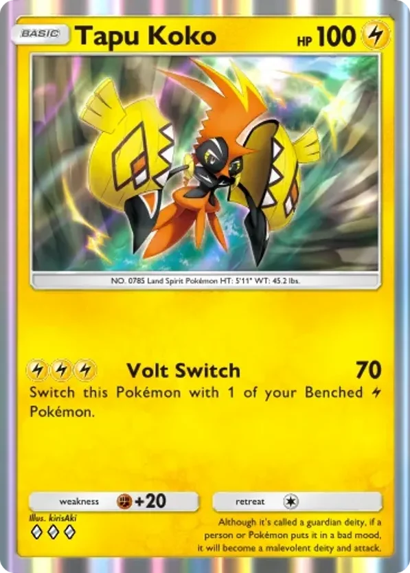 Tapu Koko · Celestial Guardians