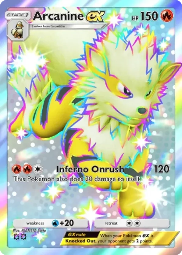 Arcanine ex · Extradimensional Crisis
