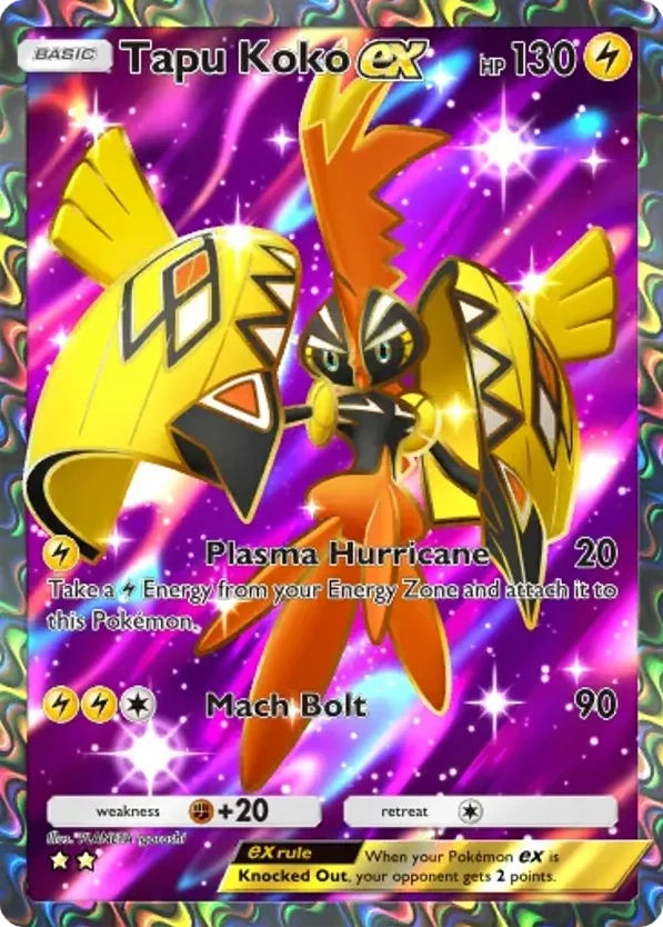 Tapu Koko ex · Extradimensional Crisis