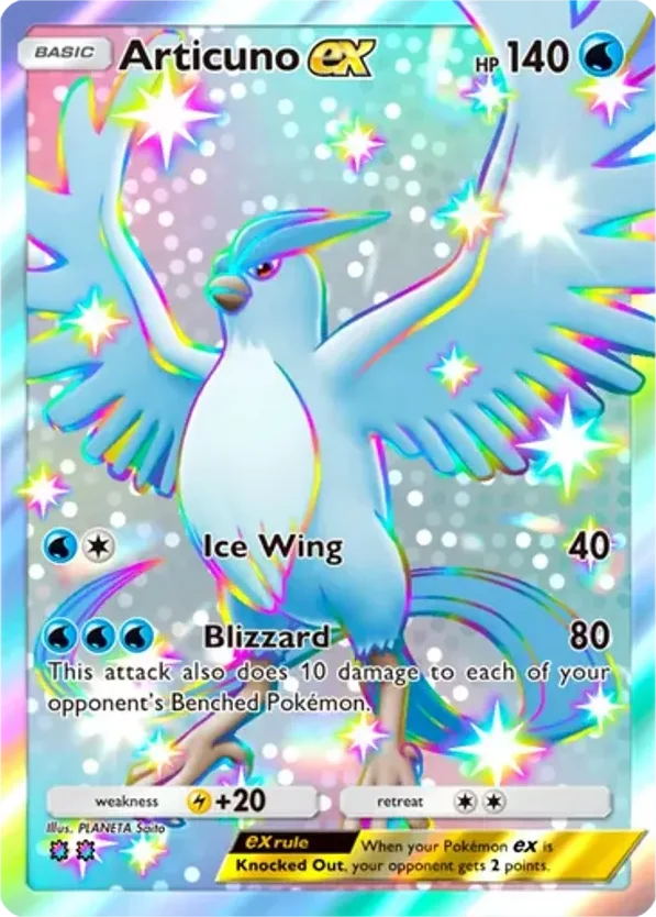 Articuno ex · Eevee Grove