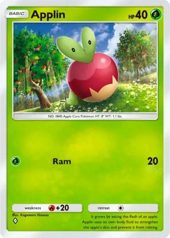Applin · Eevee Grove