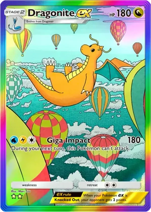 Dragonite ex · Eevee Grove