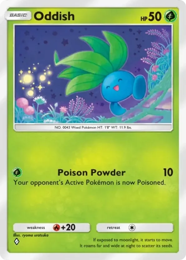 Oddish · Wisdom of Sea and Sky