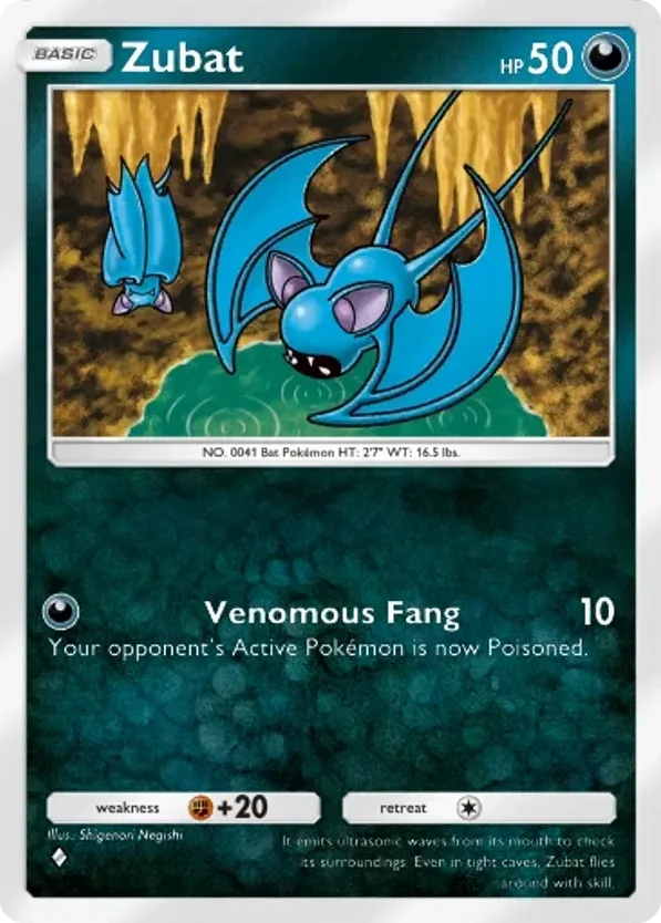Zubat · Wisdom of Sea and Sky