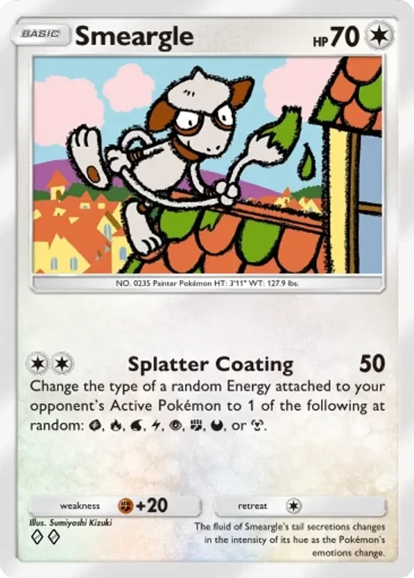 Smeargle · Wisdom of Sea and Sky