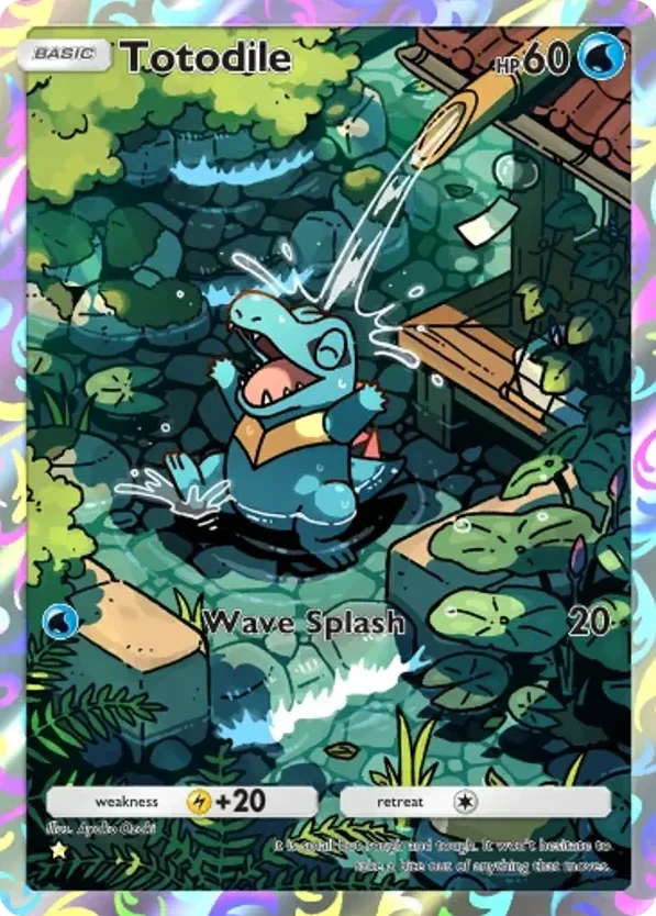 Totodile · Wisdom of Sea and Sky
