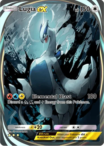 Lugia ex · Wisdom of Sea and Sky
