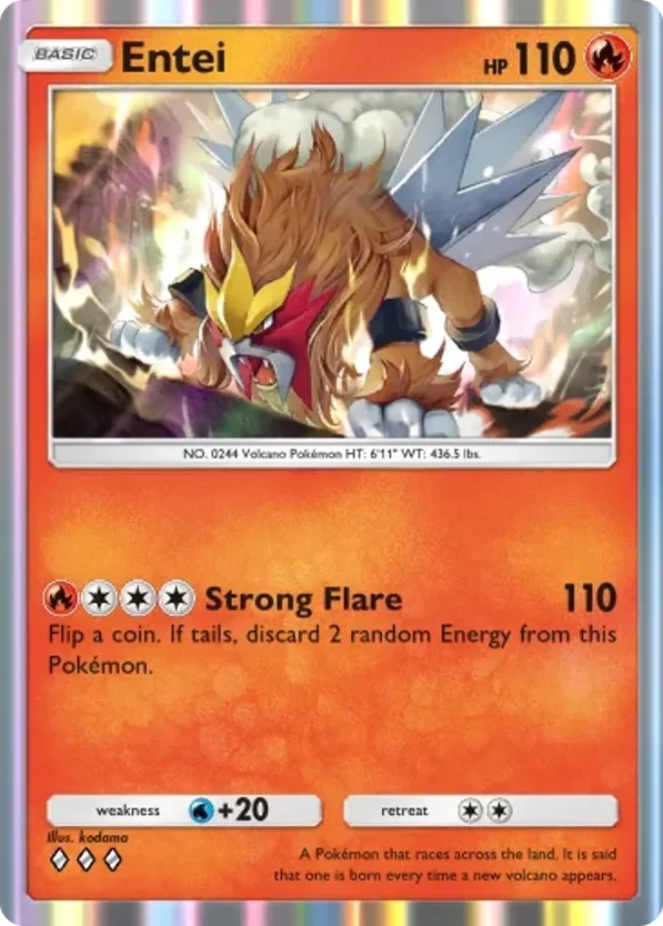 Entei · Wisdom of Sea and Sky