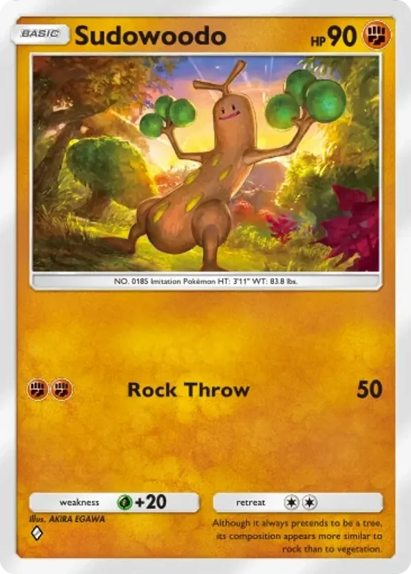 Sudowoodo · Wisdom of Sea and Sky