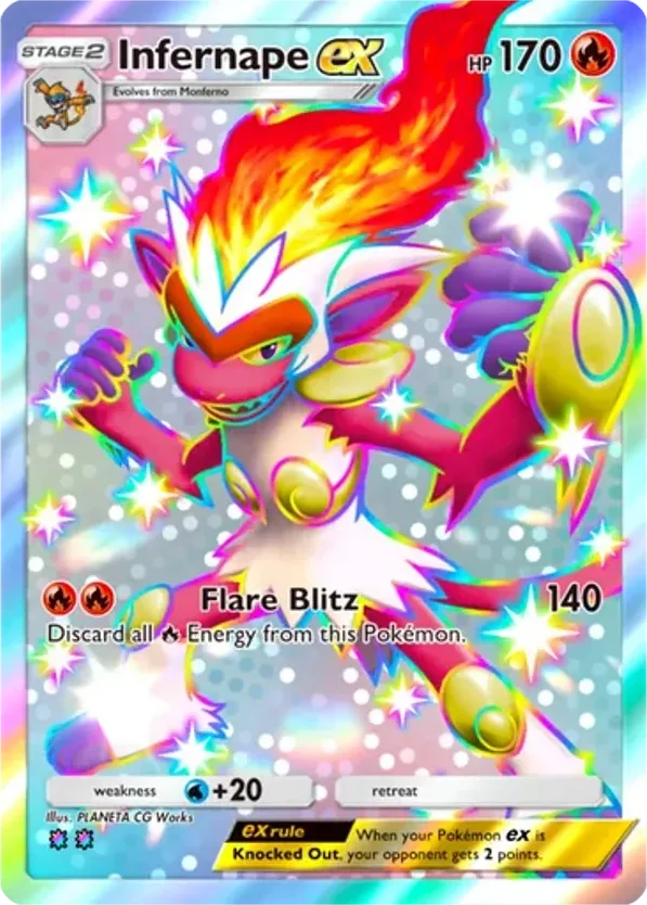 Infernape ex · Secluded Springs