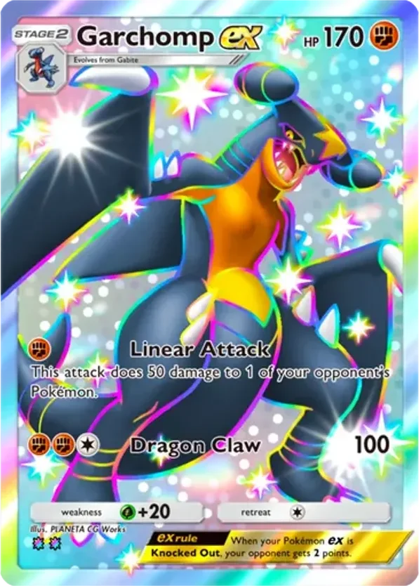 Garchomp ex · Secluded Springs