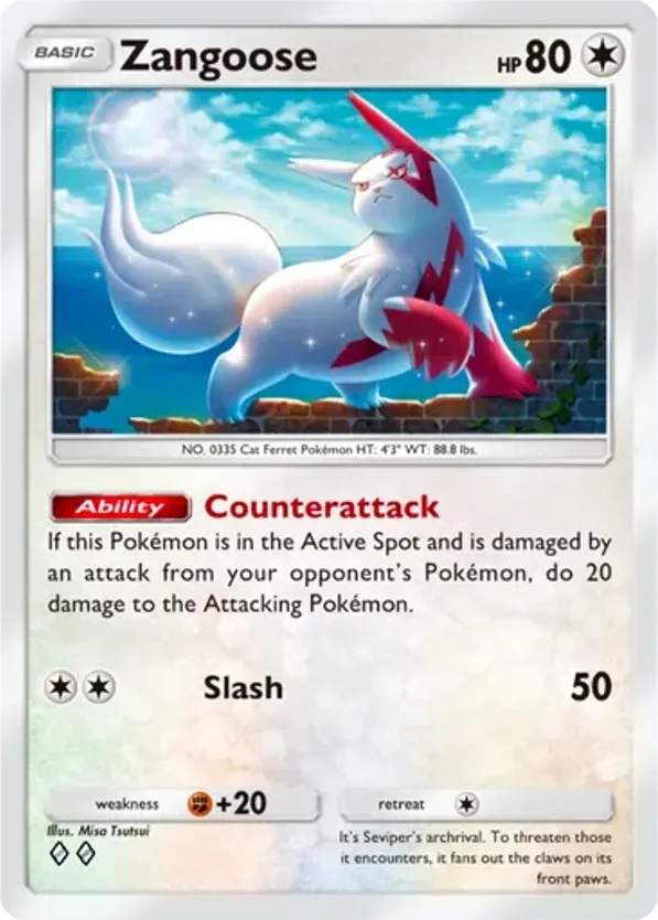 Zangoose · Secluded Springs