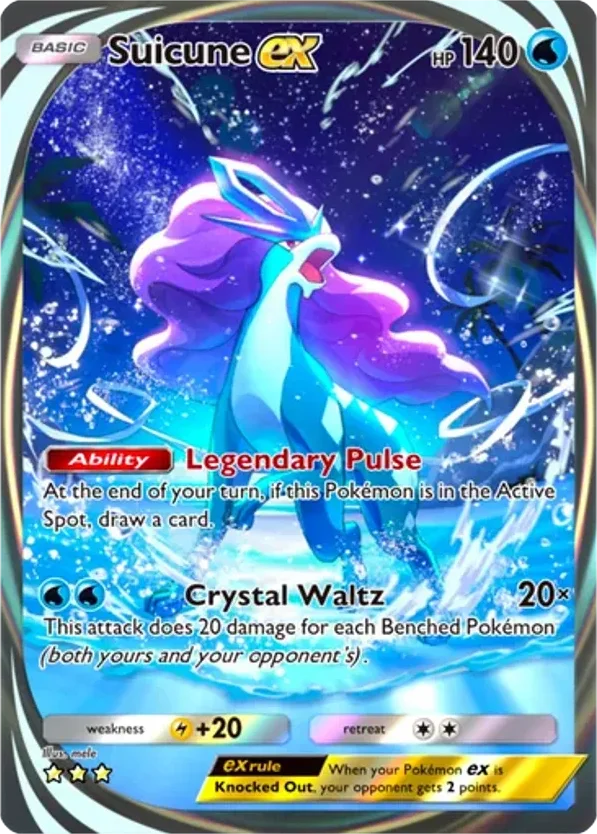 Suicune ex · Secluded Springs
