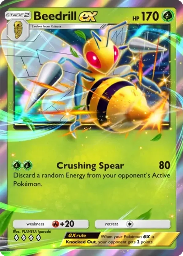 Beedrill ex · Deluxe Pack ex