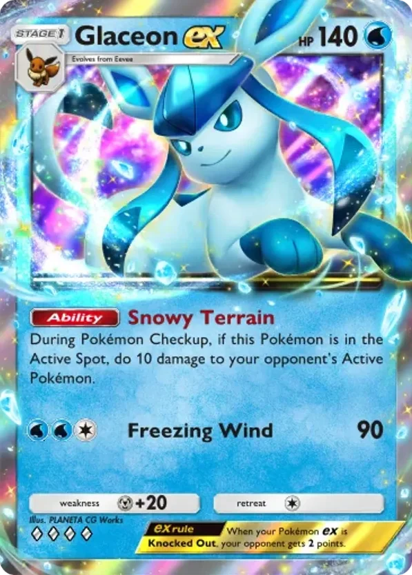 Glaceon ex · Deluxe Pack ex