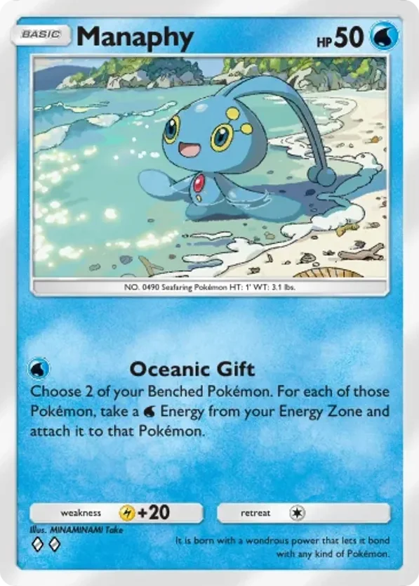 Manaphy · Deluxe Pack ex