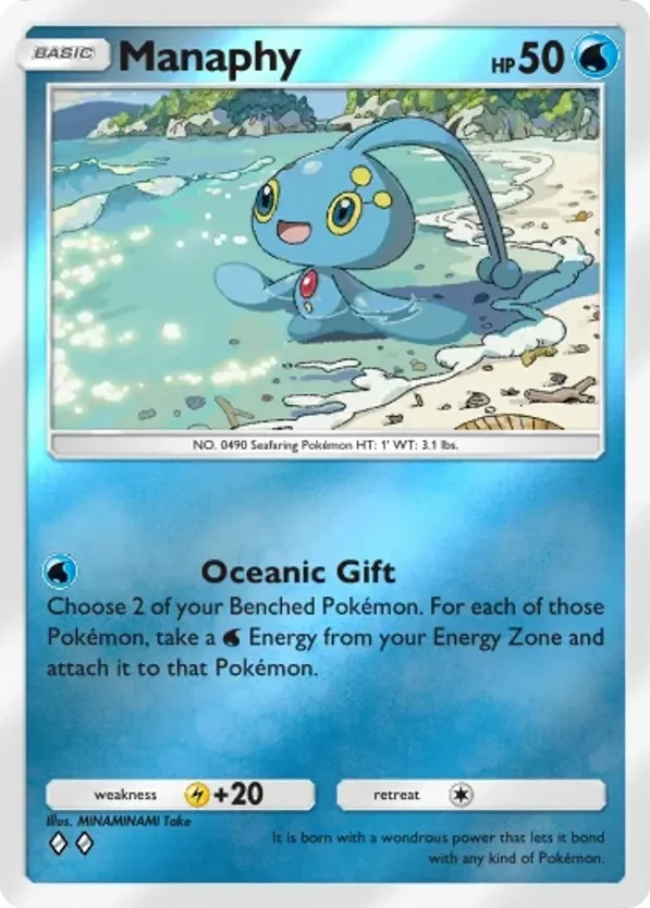 Manaphy · Deluxe Pack ex