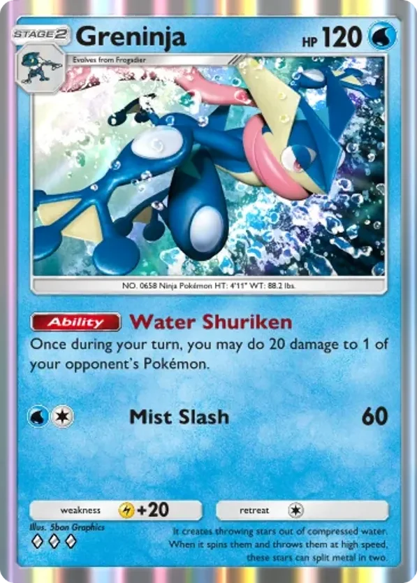 Greninja · Deluxe Pack ex