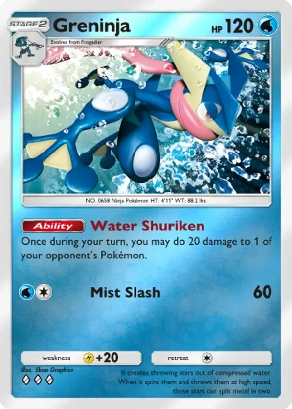 Greninja · Deluxe Pack ex