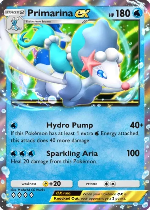 Primarina ex · Deluxe Pack ex