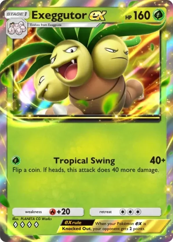 Exeggutor ex · Deluxe Pack ex