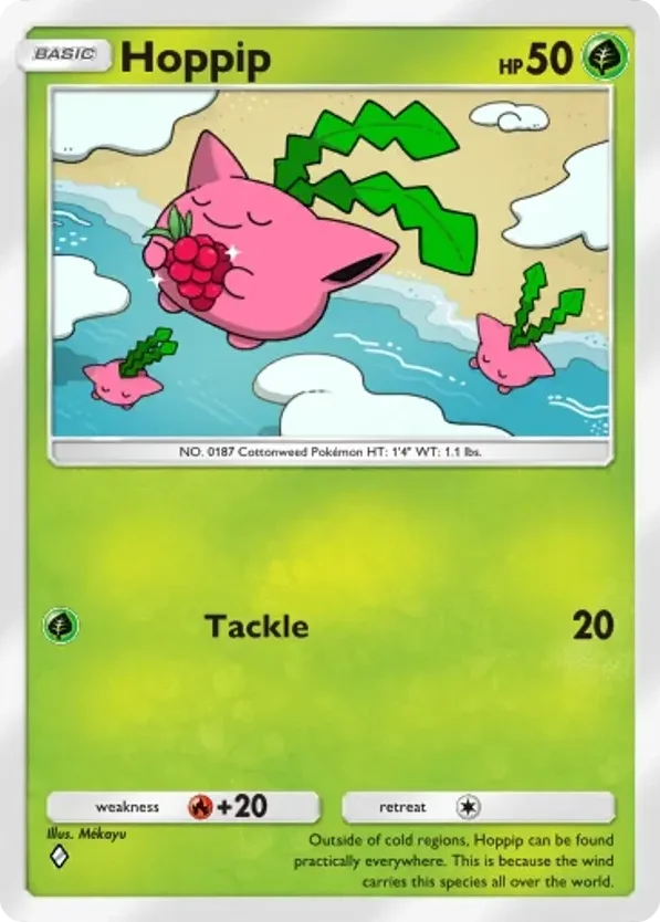 Hoppip · Deluxe Pack ex