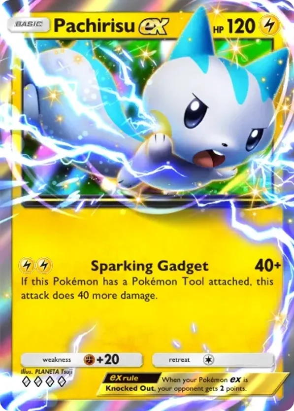 Pachirisu ex · Deluxe Pack ex