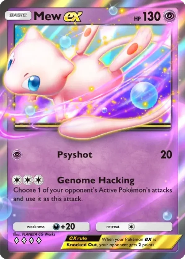 Mew ex · Deluxe Pack ex