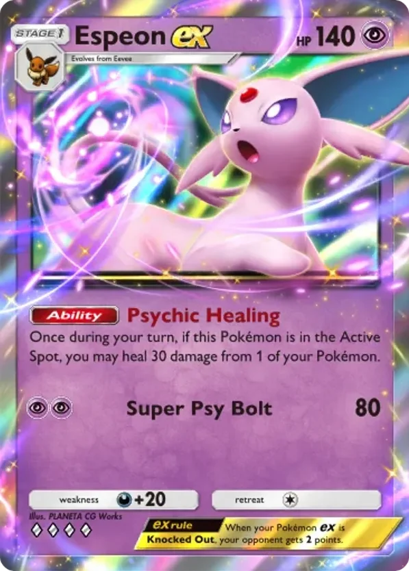 Espeon ex · Deluxe Pack ex