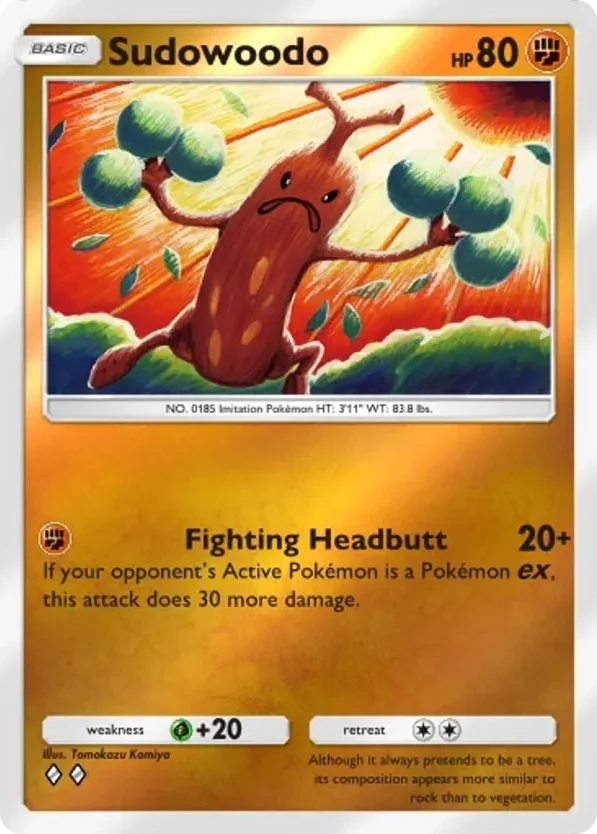Sudowoodo · Deluxe Pack ex