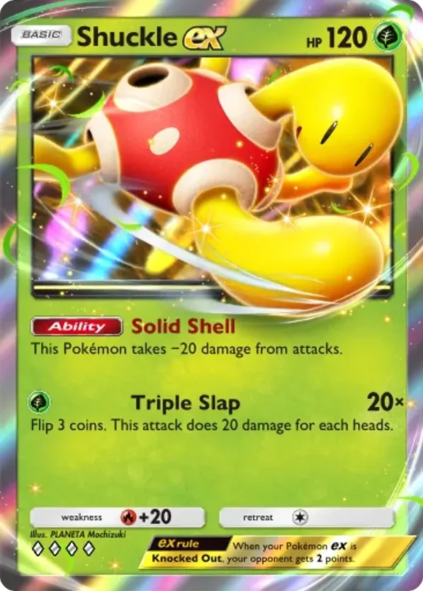 Shuckle ex · Deluxe Pack ex