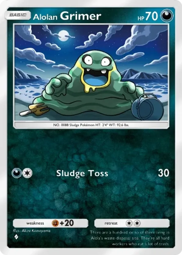 Alolan Grimer · Deluxe Pack ex