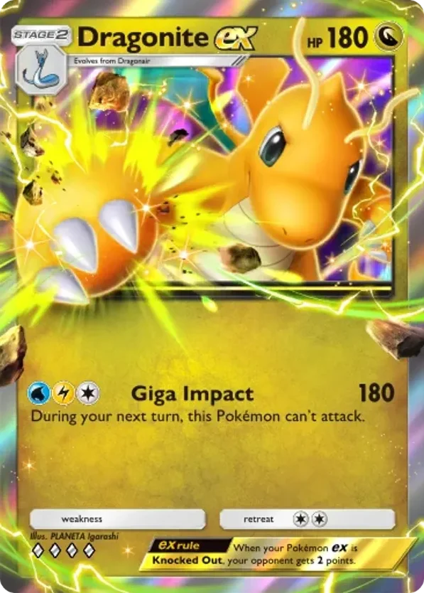 Dragonite ex · Deluxe Pack ex