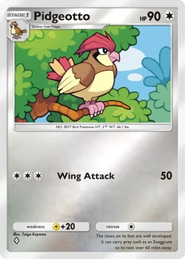 Pidgeotto · Deluxe Pack ex