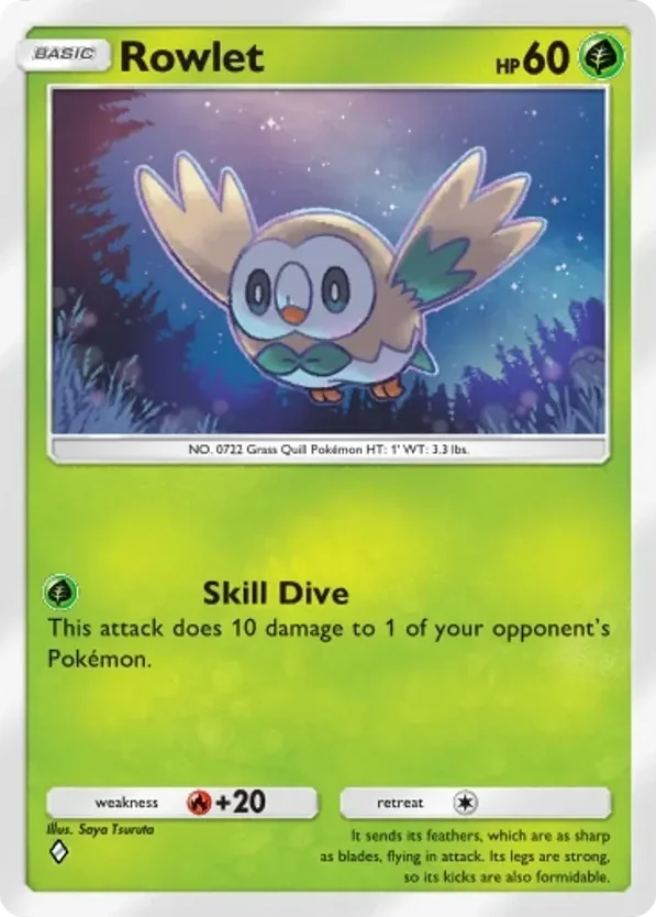 Rowlet · Deluxe Pack ex