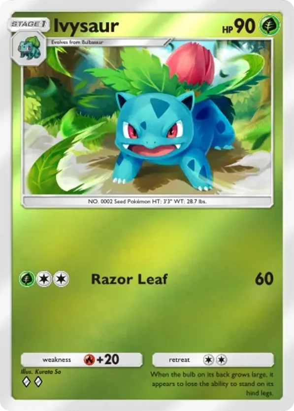 Ivysaur · Deluxe Pack ex