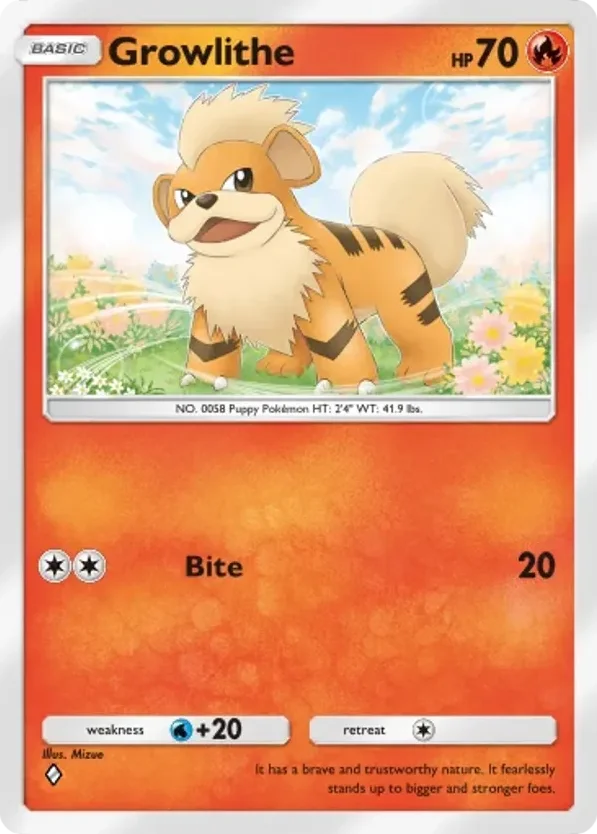 Growlithe · Deluxe Pack ex