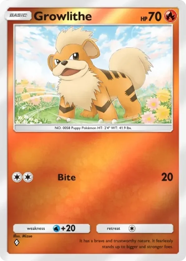 Growlithe · Deluxe Pack ex