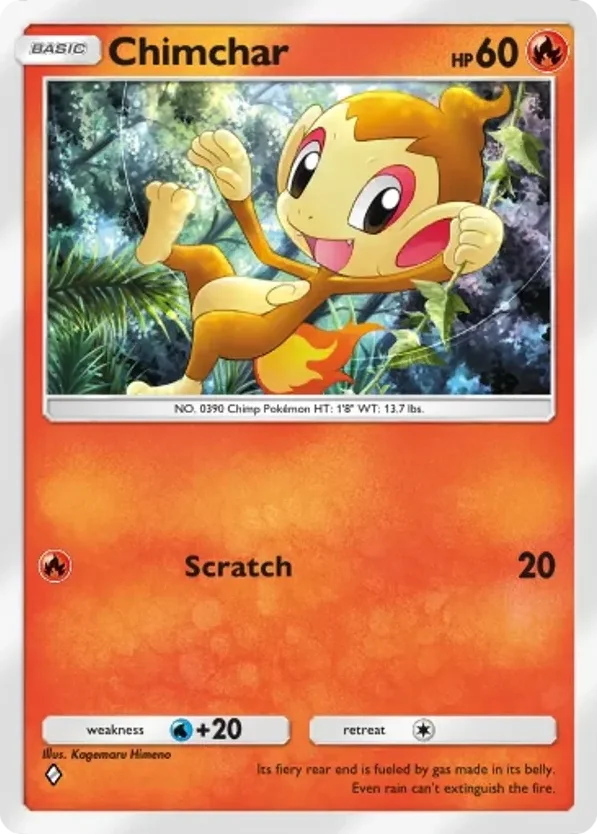 Chimchar · Deluxe Pack ex