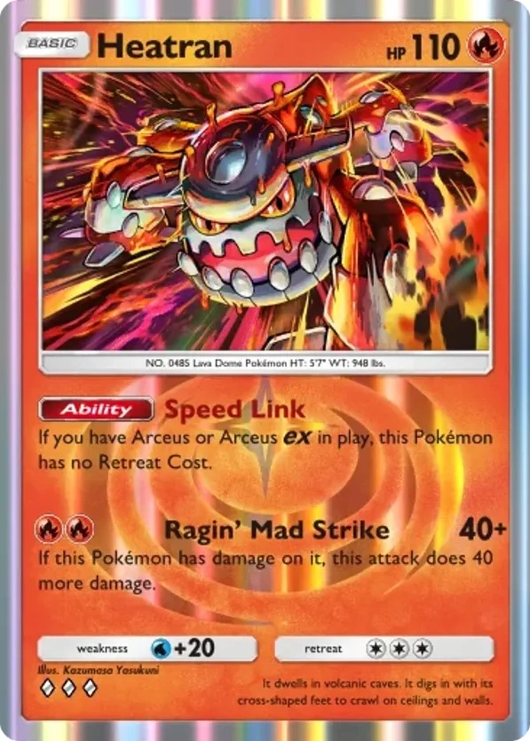 Heatran · Deluxe Pack ex