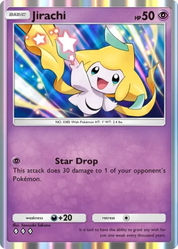Jirachi · Mega Rising