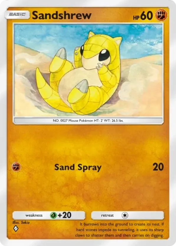 Sandshrew · Mega Rising