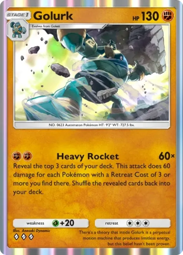Golurk · Mega Rising