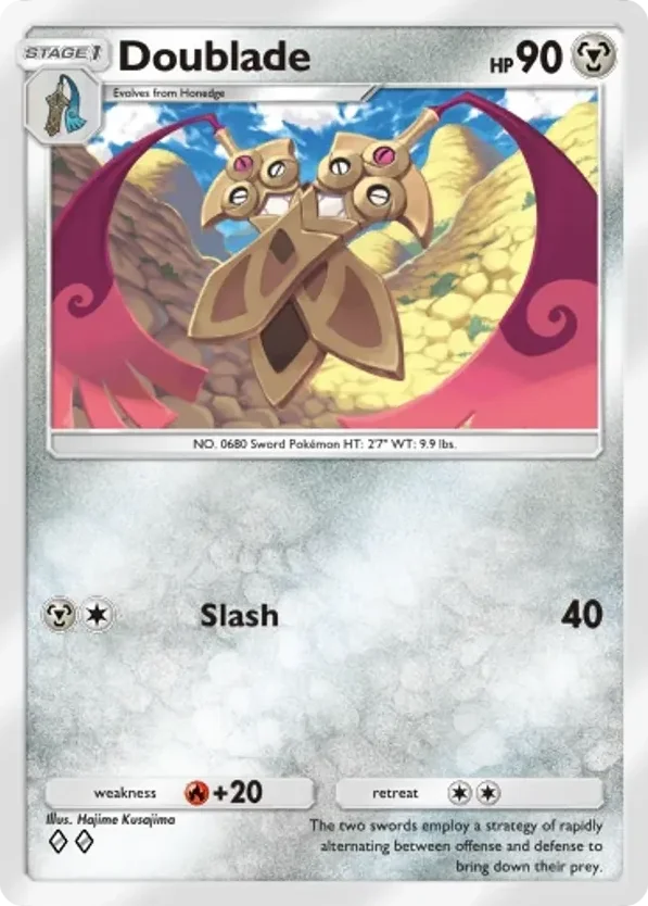 Doublade · Mega Rising