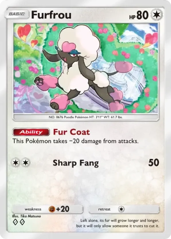 Furfrou · Mega Rising