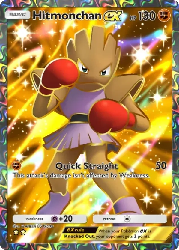 Hitmonchan ex · Mega Rising