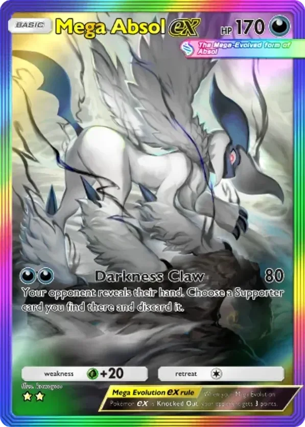Mega Absol ex · Mega Rising