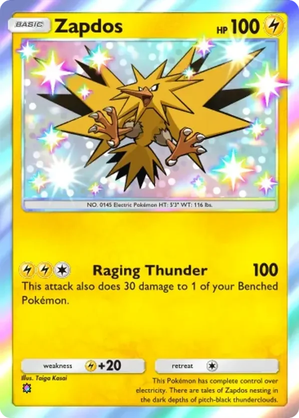 Zapdos · Mega Rising