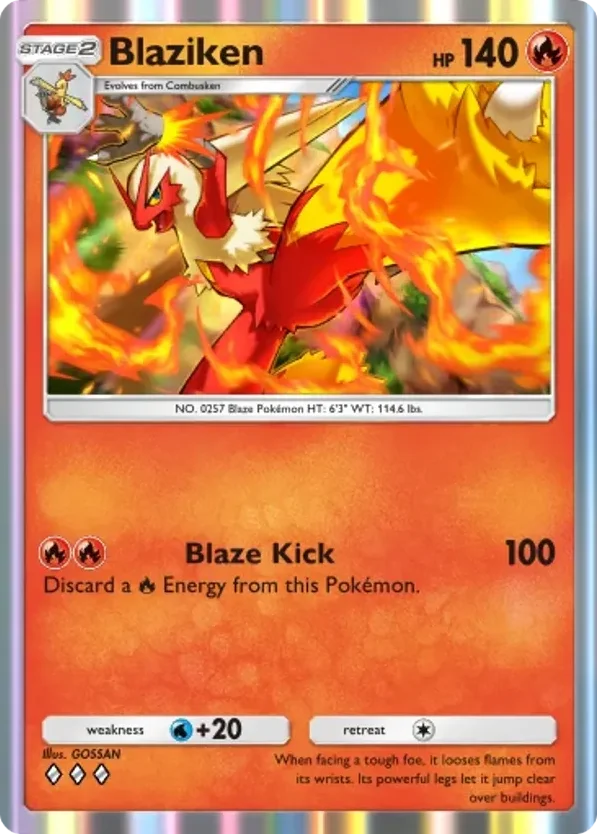 Blaziken · Mega Rising