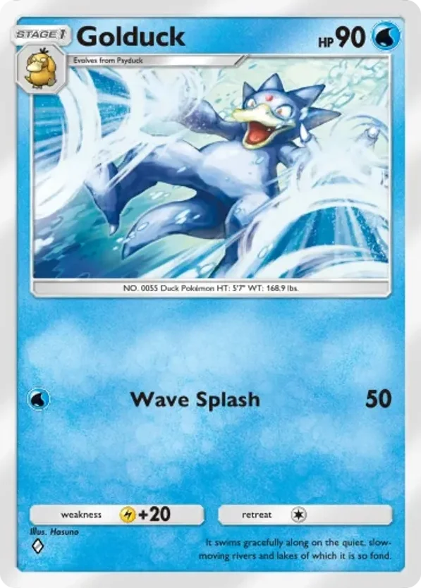 Golduck · Mega Rising